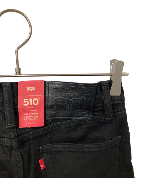 LEVI'S（リーバイス）LEVI'S (リーバイス) 510デニムパンツ　ブラック ブラック サイズ:W27 未使用品の古着・服飾アイテム