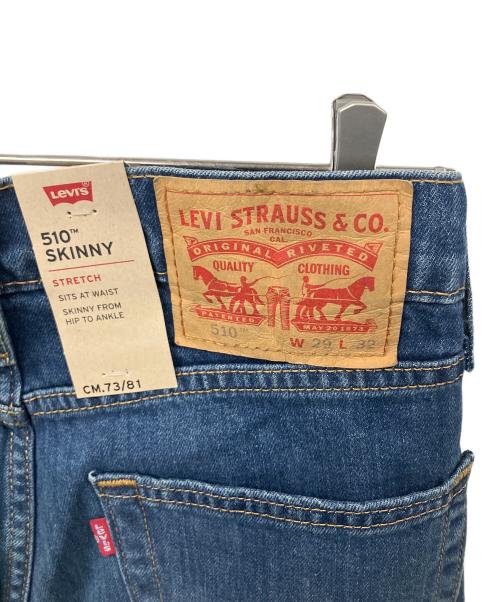 LEVI'S（リーバイス）LEVI'S (リーバイス) 510スキニーデニムパンツ　インディゴ ブルー サイズ:W29 未使用品の古着・服飾アイテム