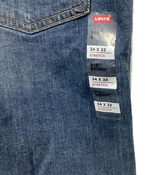 LEVI'S（リーバイス）LEVI'S (リーバイス) ５１０スキニーデニムパンツ ブルー サイズ:W34 未使用品の古着・服飾アイテム