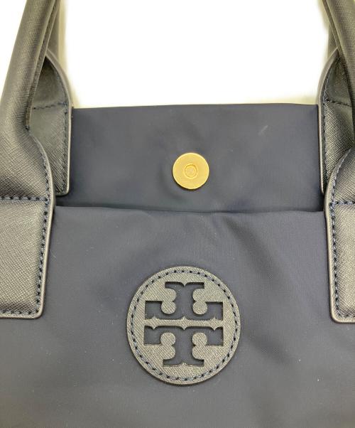 TORY BURCH（トリーバーチ）TORY BURCH (トリーバーチ) トートバッグ ネイビー ネイビーの古着・服飾アイテム