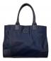 TORY BURCH（トリーバーチ）の古着「トートバッグ ネイビー」｜ネイビー