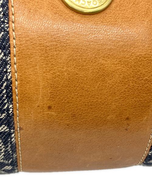 COACH（コーチ）COACH (コーチ) シグネチャー デニム ジャカード ミニ バゲット ショルダーバッグ ネイビーの古着・服飾アイテム