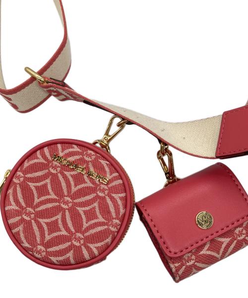 MICHAEL KORS（マイケルコース）MICHAEL KORS (マイケルコース) ショルダーバッグ ピンクの古着・服飾アイテム