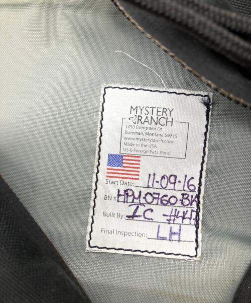 MYSTERY RANCH（ミステリーランチ）MYSTERY RANCH (ミステリーランチ) ヒップモンキー ブラック ブラックの古着・服飾アイテム