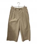 MHLエムエイチエル）の古着「COTTON LINEN PLAIN WEAVE」｜ベージュ