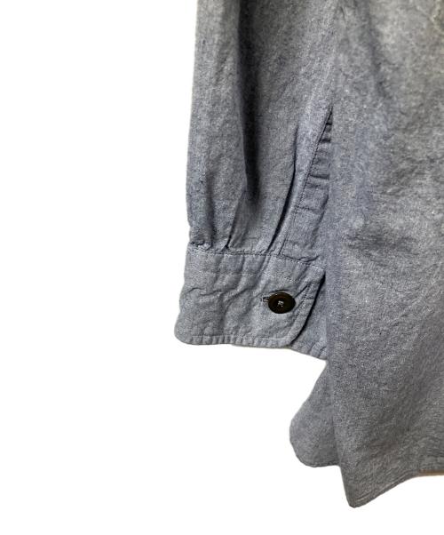 MHL（エムエイチエル）MHL (エムエイチエル) 長袖ブラウス インディゴ インディゴ サイズ:2の古着・服飾アイテム