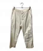 MHLエムエイチエル）の古着「SUPERFINE COTTON TWILL PANTS」｜アイボリー