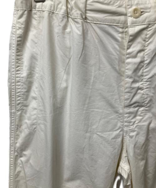 MHL（エムエイチエル）MHL (エムエイチエル) SUPERFINE COTTON TWILL PANTS アイボリー サイズ:2の古着・服飾アイテム
