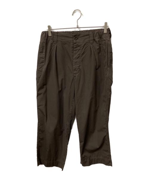 MHL（エムエイチエル）MHL (エムエイチエル) FINE COMPACT COTTON POPLIN ブラウン サイズ:3の古着・服飾アイテム