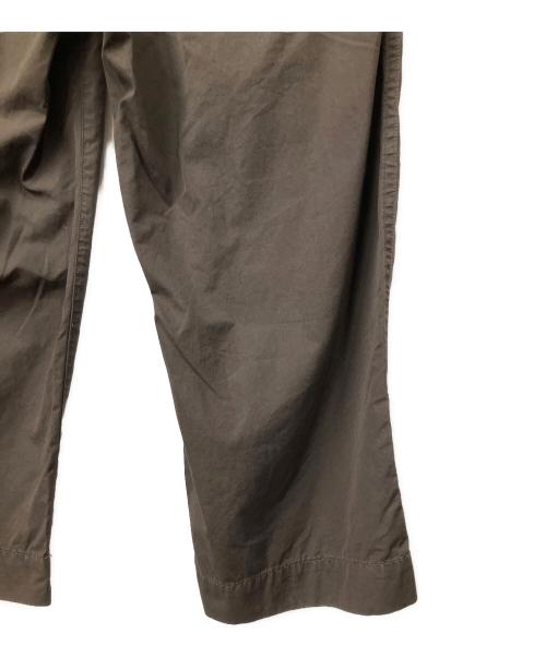 MHL（エムエイチエル）MHL (エムエイチエル) FINE COMPACT COTTON POPLIN ブラウン サイズ:3の古着・服飾アイテム
