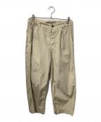 MHLエムエイチエル）の古着「FINE COMPACT COTTON POPLIN」｜ベージュ