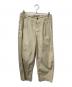 MHL（エムエイチエル）の古着「FINE COMPACT COTTON POPLIN」｜ベージュ