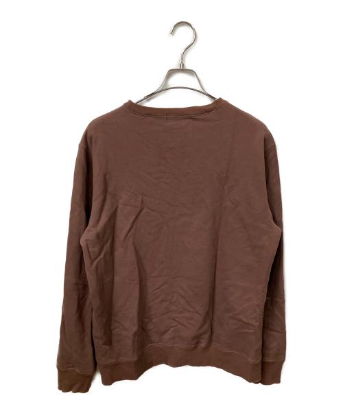 POLO RALPH LAUREN（ポロ・ラルフローレン）POLO RALPH LAUREN (ポロ・ラルフローレン) ロゴスウェット ブラウン ブラウン サイズ:Lの古着・服飾アイテム