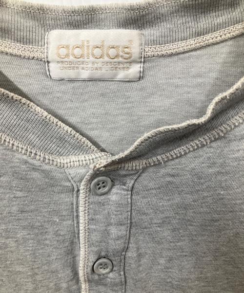 adidas（アディダス）adidas (アディダス) 70₋80’s デサント社半袖カットソー グレー グレー サイズ:MLの古着・服飾アイテム
