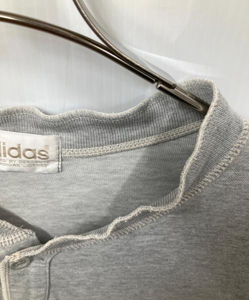 adidas（アディダス）adidas (アディダス) 70₋80’s デサント社半袖カットソー グレー グレー サイズ:MLの古着・服飾アイテム