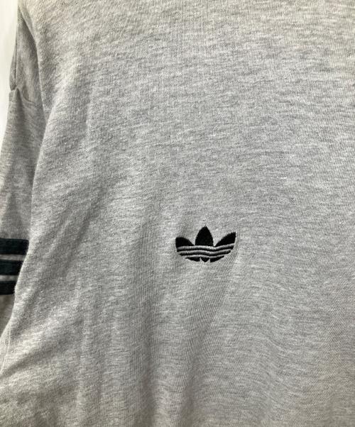 adidas（アディダス）adidas (アディダス) 70₋80’s デサント社半袖カットソー グレー グレー サイズ:MLの古着・服飾アイテム