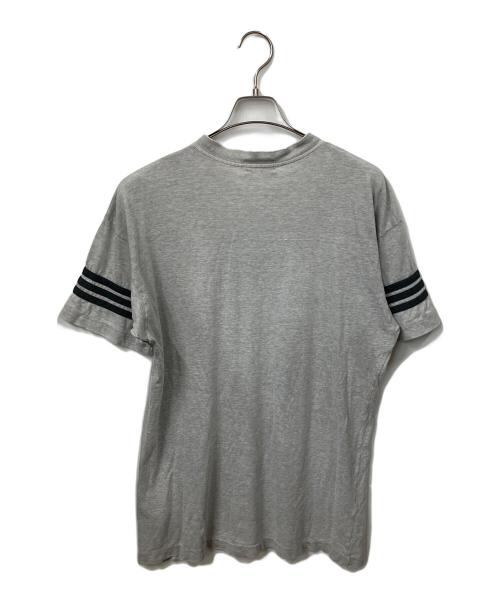 adidas（アディダス）adidas (アディダス) 70₋80’s デサント社半袖カットソー グレー グレー サイズ:MLの古着・服飾アイテム