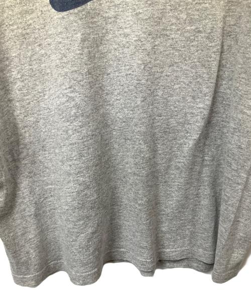 NIKE（ナイキ）NIKE (ナイキ) リンガーTシャツ グレー グレー サイズ:Lの古着・服飾アイテム