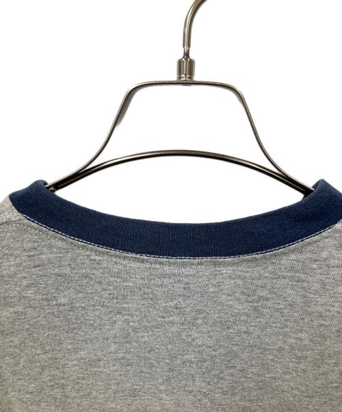NIKE（ナイキ）NIKE (ナイキ) リンガーTシャツ グレー グレー サイズ:Lの古着・服飾アイテム