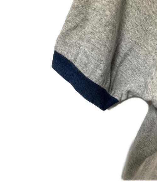 NIKE（ナイキ）NIKE (ナイキ) リンガーTシャツ グレー グレー サイズ:Lの古着・服飾アイテム