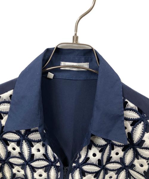 NARA CAMICIE（ナラカミーチェ）NARA CAMICIE (ナラカミーチェ) ジャケット ネイビー×ホワイト ネイビー サイズ:11の古着・服飾アイテム