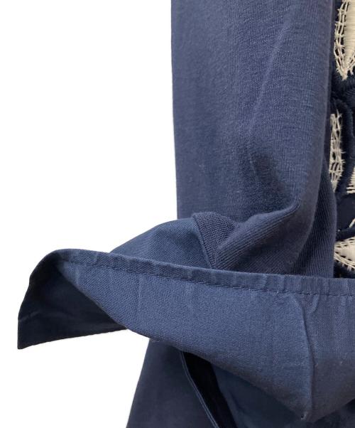 NARA CAMICIE（ナラカミーチェ）NARA CAMICIE (ナラカミーチェ) ジャケット ネイビー×ホワイト ネイビー サイズ:11の古着・服飾アイテム