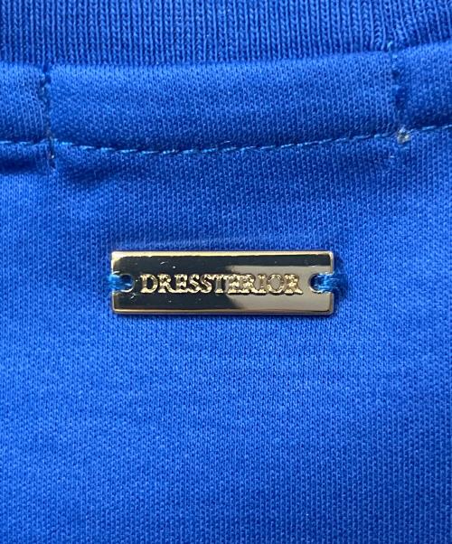 DRESSTERIOR（ドレステリア）DRESSTERIOR (ドレステリア) ノースリーブ・キャミソールワンピース ブルー サイズ:34 未使用品の古着・服飾アイテム