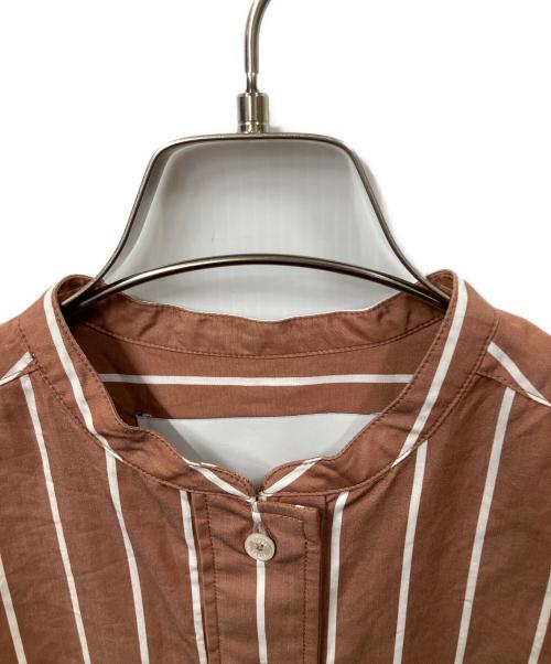 ticca（ティッカ）TICCA (ティッカ) ノースリーブブラウス ブラウン サイズ:Freeの古着・服飾アイテム