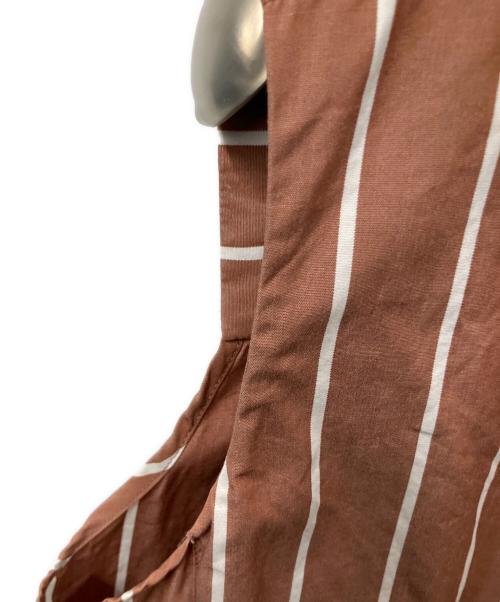 ticca（ティッカ）TICCA (ティッカ) ノースリーブブラウス ブラウン サイズ:Freeの古着・服飾アイテム