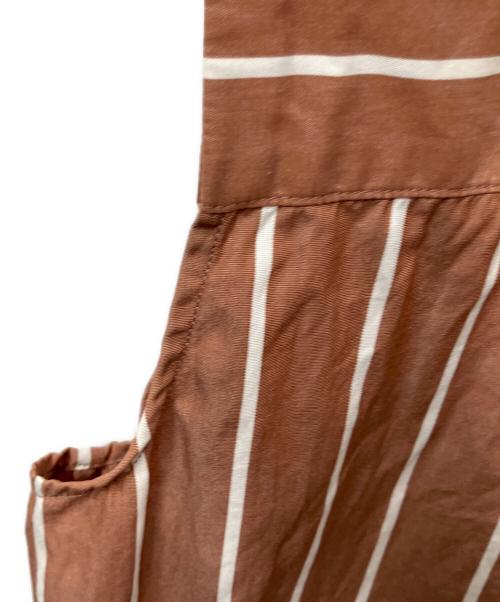 ticca（ティッカ）TICCA (ティッカ) ノースリーブブラウス ブラウン サイズ:Freeの古着・服飾アイテム