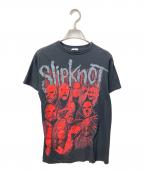 bay islandベイアイランド）の古着「バンドTシャツ SlipKnot ブラック」｜ブラック