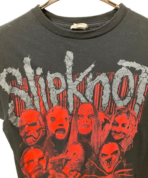 bay island（ベイアイランド）BAY ISLAND (ベイアイランド) バンドTシャツ SlipKnot ブラック ブラック サイズ:Sの古着・服飾アイテム