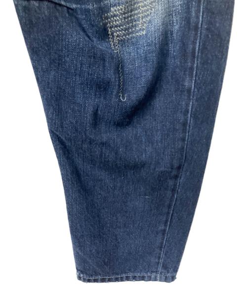 DIESEL（ディーゼル）DIESEL (ディーゼル) リペアデザインデニムパンツ インディゴ インディゴ サイズ:W28の古着・服飾アイテム