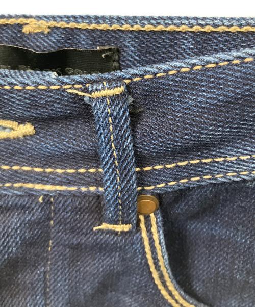DIESEL Black Gold（ディーゼル ブラック ゴールド）DIESEL Black Gold (ディーゼル ブラック ゴールド) 岡山デニム 500本限定モデル/ホワイトレザーパッチ インディゴ サイズ:表記なしの古着・服飾アイテム