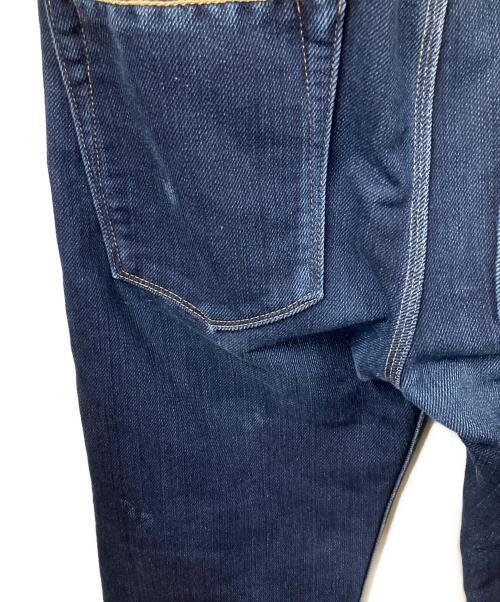 DIESEL Black Gold（ディーゼル ブラック ゴールド）DIESEL Black Gold (ディーゼル ブラック ゴールド) 岡山デニム 500本限定モデル/ホワイトレザーパッチ インディゴ サイズ:表記なしの古着・服飾アイテム