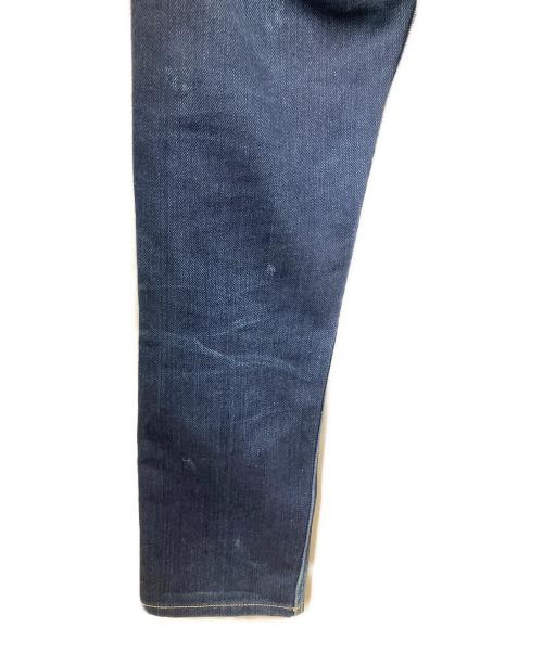DIESEL Black Gold（ディーゼル ブラック ゴールド）DIESEL Black Gold (ディーゼル ブラック ゴールド) 岡山デニム 500本限定モデル/ホワイトレザーパッチ インディゴ サイズ:表記なしの古着・服飾アイテム