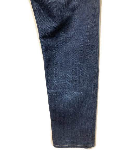 DIESEL Black Gold（ディーゼル ブラック ゴールド）DIESEL Black Gold (ディーゼル ブラック ゴールド) 岡山デニム 500本限定モデル/ホワイトレザーパッチ インディゴ サイズ:表記なしの古着・服飾アイテム