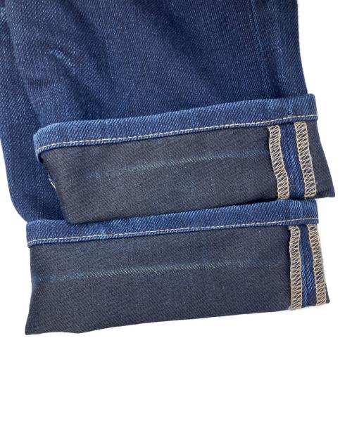 DIESEL Black Gold（ディーゼル ブラック ゴールド）DIESEL Black Gold (ディーゼル ブラック ゴールド) 岡山デニム 500本限定モデル/ホワイトレザーパッチ インディゴ サイズ:表記なしの古着・服飾アイテム