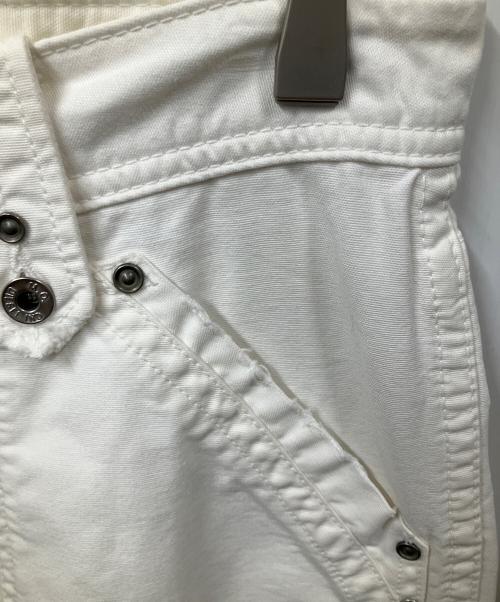 DIESEL（ディーゼル）DIESEL (ディーゼル) ベイカーパンツ ホワイト ホワイト サイズ:W29の古着・服飾アイテム