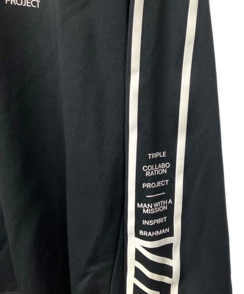 INSPIRIT（インスプリット）INSPIRIT (インスプリット) BRAHMAN (ブラフマン) 長袖カットソー ブラック サイズ:MEDIUMの古着・服飾アイテム