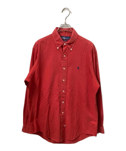 RALPH LAUREN（ラルフローレン）RALPH LAUREN (ラルフローレン) 長袖シャツ レッド レッド サイズ:Mの古着・服飾アイテム