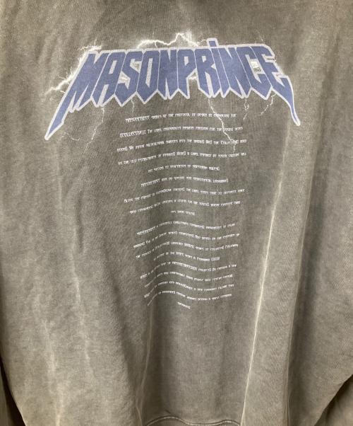 masonprince（メゾンプリンス）MASONPRINCE (メゾンプリンス) MPオリジナル ビッグシルエット グレー サイズ:3の古着・服飾アイテム
