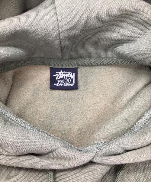 stussy（ステューシー）stussy (ステューシー) Oval S Pullover Hoodie グリーン サイズ:Sの古着・服飾アイテム