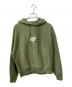 stussy（ステューシー）の古着「Oval S Pullover Hoodie」｜グリーン