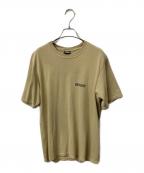 stussyステューシー）の古着「Tシャツ」｜ベージュ