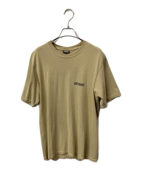 stussy（ステューシー）stussy (ステューシー) Tシャツ ベージュ サイズ:Sの古着・服飾アイテム