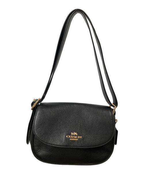 COACH（コーチ）COACH (コーチ) メイシー サドル バッグ ブラックの古着・服飾アイテム