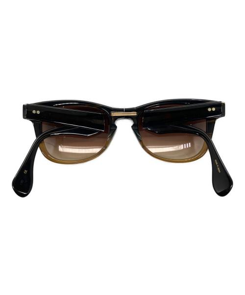 OLIVER PEOPLES for PORTER（オリバーピープル×ポーター）OLIVER PEOPLES For PORTER (オリバーピープル×ポーター) サングラス ブラック×ブラウンの古着・服飾アイテム