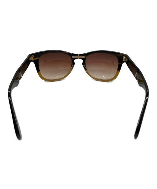 OLIVER PEOPLES for PORTER（オリバーピープル×ポーター）OLIVER PEOPLES For PORTER (オリバーピープル×ポーター) サングラス ブラック×ブラウンの古着・服飾アイテム