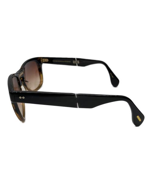 OLIVER PEOPLES for PORTER（オリバーピープル×ポーター）OLIVER PEOPLES For PORTER (オリバーピープル×ポーター) サングラス ブラック×ブラウンの古着・服飾アイテム